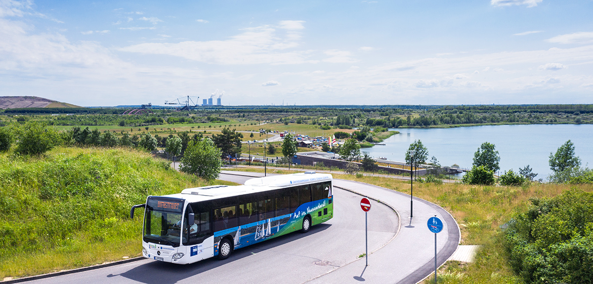 Linie 106: Ausblick auf den Markkleeber See // Foto: Christian Hüller